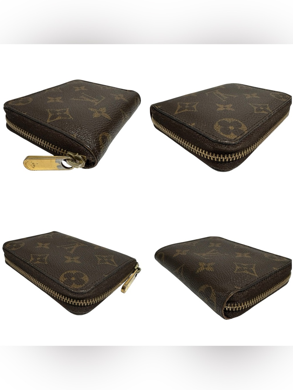 Louis Vuitton Monogram Leather Zippered Card & Coin Holder - Picture 4 of 14